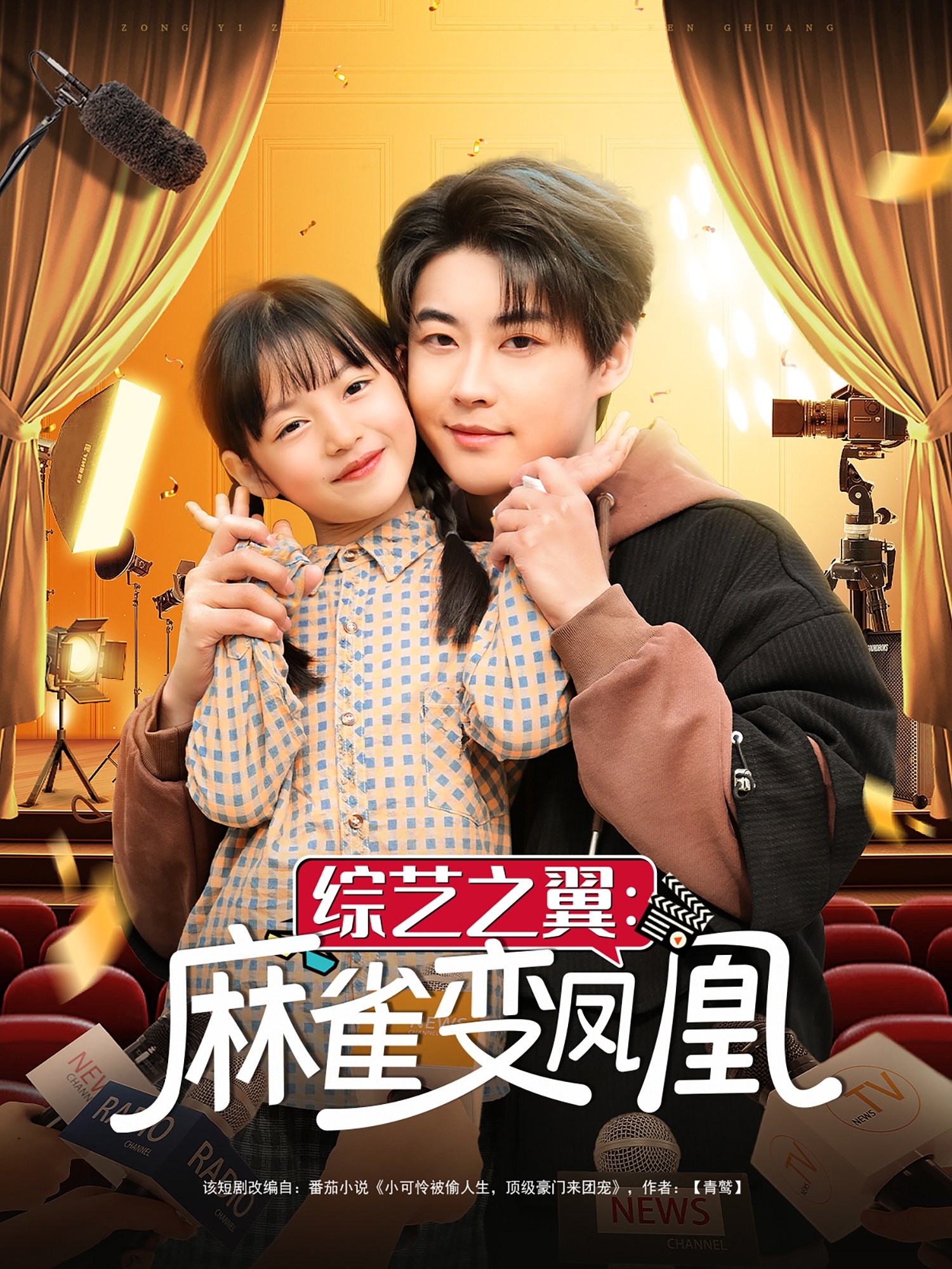 综艺之翼麻雀变凤凰高清海报